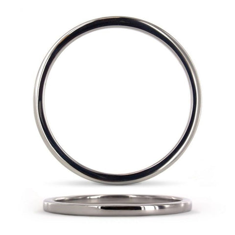 Unique Obsessions Metal Cock Ring by Hell's Couture - Cock Rings