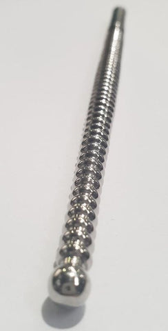 Urethral Ribbed Dominator Grooving Sound by Hell's Couture - Penis Plugs