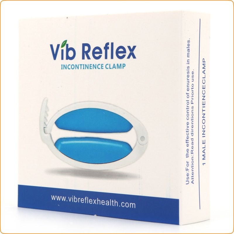 Vib Reflex Male Urinary Incontinence Clamp - - Cock Rings