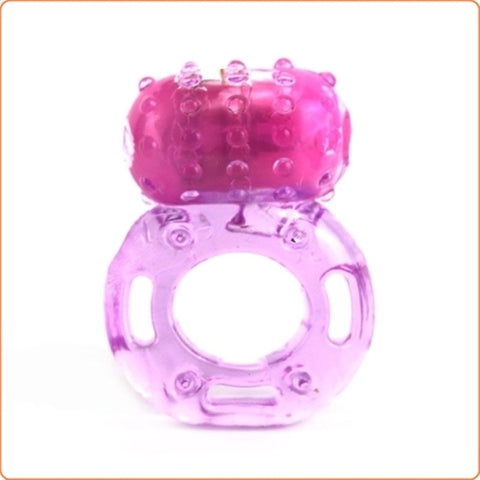 Vibrating Cock Ring Withi Clitoral Stimulator by BDStyle - Ball and Cock Toys