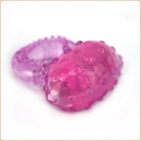 Intimate Vibration TPR Cock Ring by BDStyle - Ball and Cock Toys