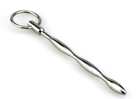 Wavy Urethral Stainless Steel Penis Plug by BDStyle - Penis Plugs
