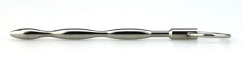 Wavy Urethral Stainless Steel Penis Plug by BDStyle - Penis Plugs