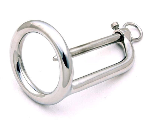 Weibo Cock Ring and Plug by Hell's Couture - Penis Plugs