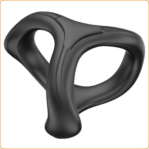 Whirlwind Silicone Waterproof Cock Ring by BDStyle - Ball and Cock Toys