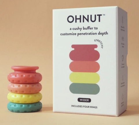 Mens Wider Ohnut Cock Ring Silicone by Ohnut - Cock Rings
