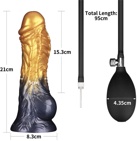 Aerosx Dual Density Fantasy Dildo by Lovetoy - Realistic Dildos