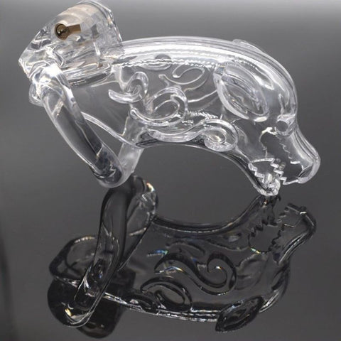 Wolf Dog Silicone Chastity Device by BDStyle - Male Chastity