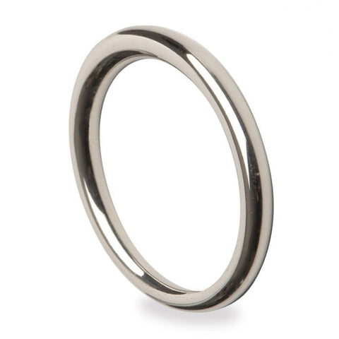 Xxxbunker Steel Cock Ring 8mm by Hell's Couture - Cock Rings