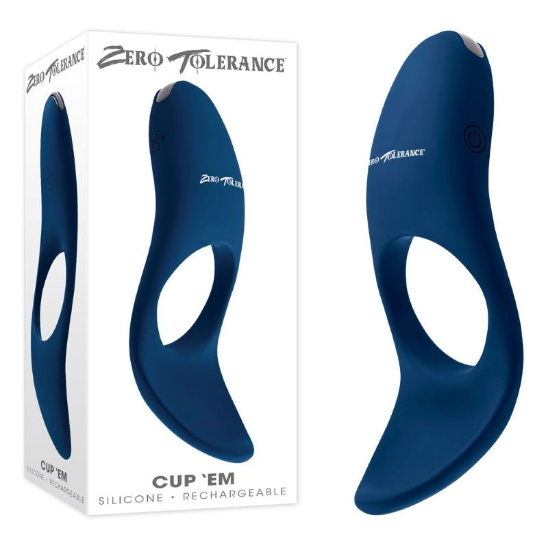 Zero Tolerance Cup 'Em Vibrating Cock Ring - - Vibrating Cock Rings