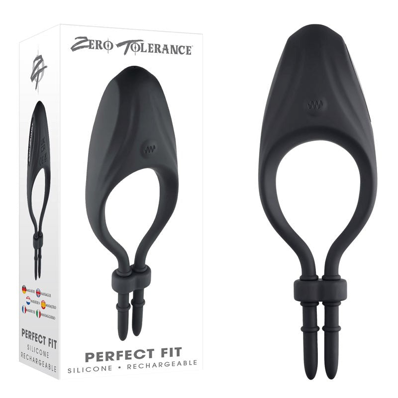 Zero Tolerance Perfect Fit Vibrating Cock Ring - - Vibrating Cock Rings