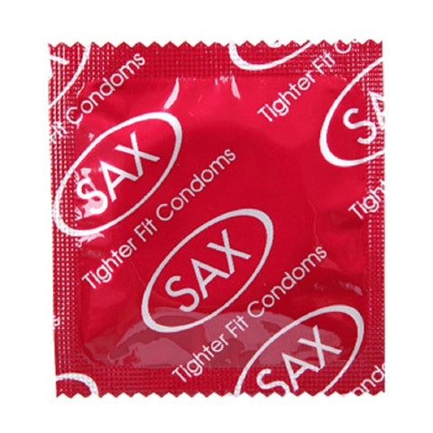 Tighter Fit 12's 49mm Smooth Latex Condom by Sax - Condoms