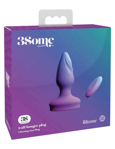 3Some Wall Banger Plug by Pipedream Products - Anal Vibrators