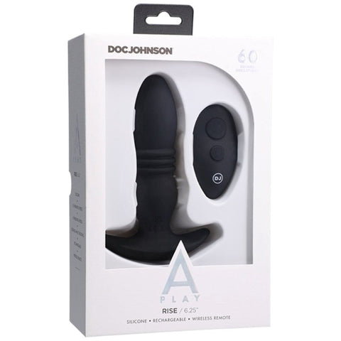 A-Play RISE Remote Control Anal Plug by Doc Johnson - Prostate Toys