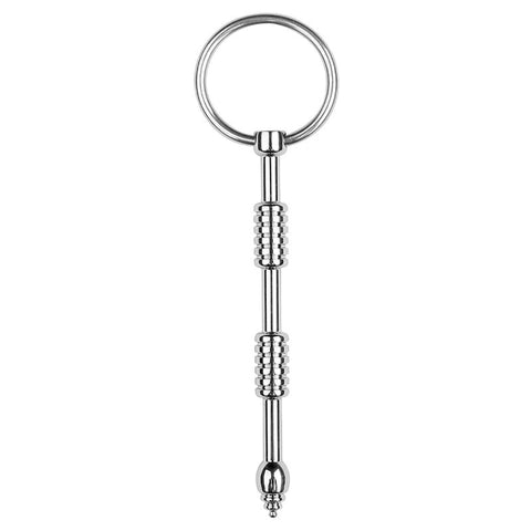 Ablaze Steel Urethral Beads Penis Plug by BDStyle - Penis Plugs