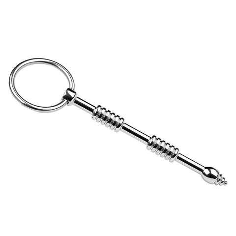 Ablaze Steel Urethral Beads Penis Plug by BDStyle - Penis Plugs