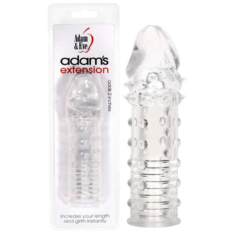 Adam's Extension Penis Sleeve by Adam & Eve - Pumps, Extenders and Sleeves