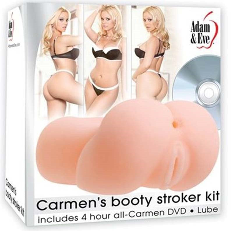 Adam & Eve Carmen's Booty Stroker Kit - - Masturbators and Strokers