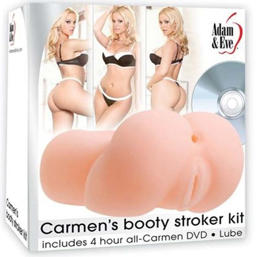 Adam & Eve Carmen's Booty Stroker Kit - - Masturbators and Strokers