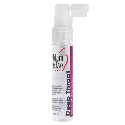Deep Throat Desensitizing Spray by Adam & Eve - Delay and Excite Sprays
