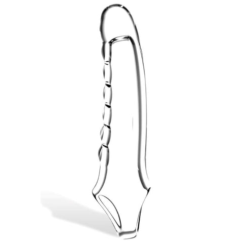 Ridged Rider Penis Extension Sleeve by Adam & Eve Sextoys - Pumps, Extenders and Sleeves