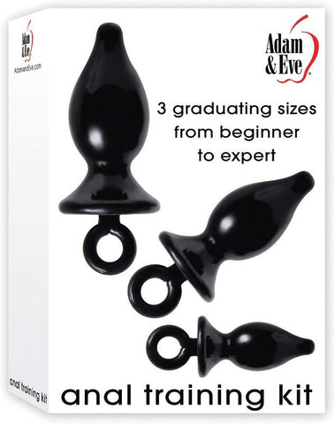 Anal Training Kit 3.25 inches by Adam & Eve - Butt Plugs