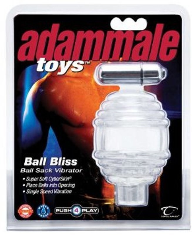 Adam Male Toys Ball Bliss Ball Sack Vibrator - - Ball and Cock Toys