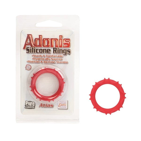 Adonis Atlas Silicone Cock Ring - - Cock Rings