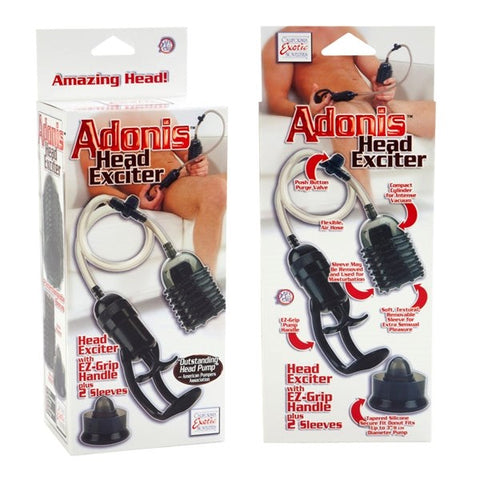 Adonis Head Exciter Penis Pump Sleeve - Pumps, Extenders and Sleeves