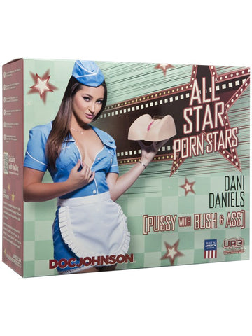 Dani Daniels Pussy with Bush and Ass by Doc Johnson - Realistic Butts And Vaginas