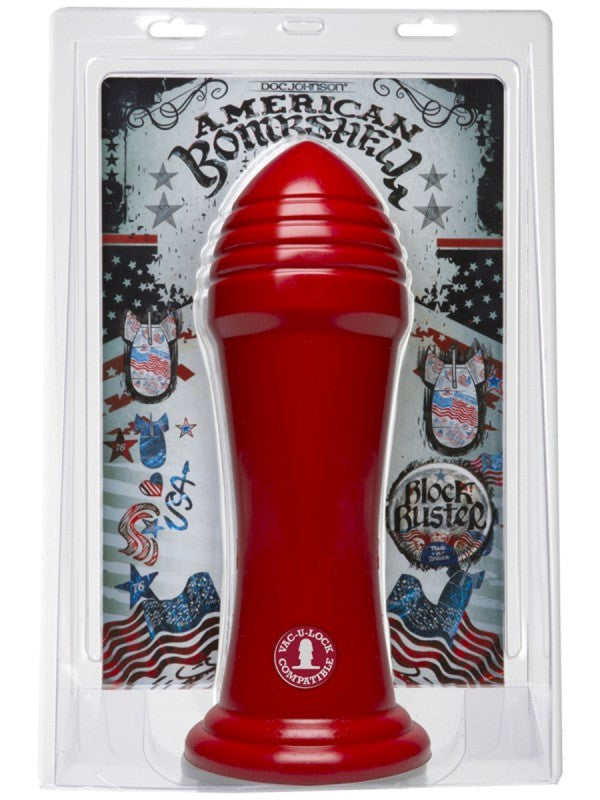 American Bombshell Block Buster Cherry Bomb - - Butt Plugs