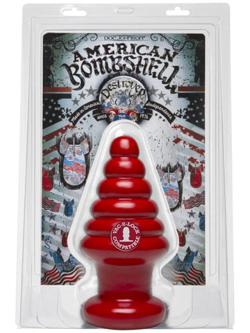 American Bombshell Destroyer Cherry Bomb by Doc Johnson - Butt Plugs