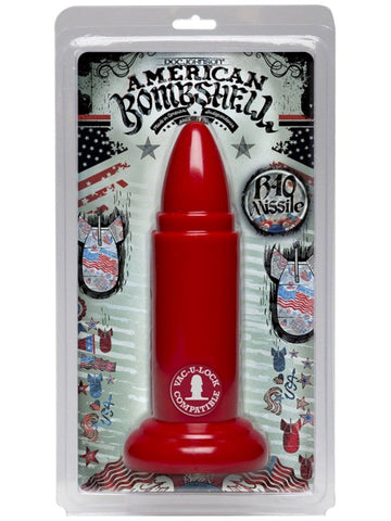 American Bombshell Missile B-10 Cherry Bomb by Doc Johnson - Butt Plugs
