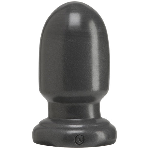 Shell Shock Anal Plug Gun Metal by Doc Johnson - Anal Dildos