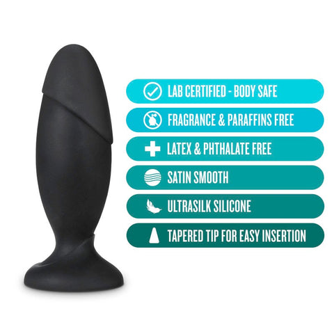 Anal Adventures Platinum Silicone Rocket Plug - Butt Plugs