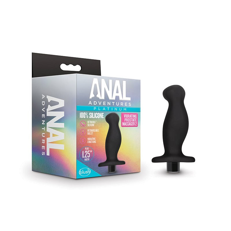 Anal Adventures Platinum Vibra Prostate Massager 2 - - Prostate Toys