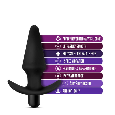 Anal Adventures Platinum Plug 5'' Butt Plug - Butt Plugs