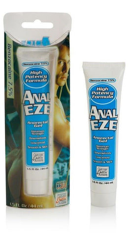 Anal Eze Adult Gel 44ml by California Exotics - Delay and Excite Sprays