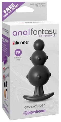 Ass Sweeper Silicone Anal Plug by Pipedream Products - Butt Plugs
