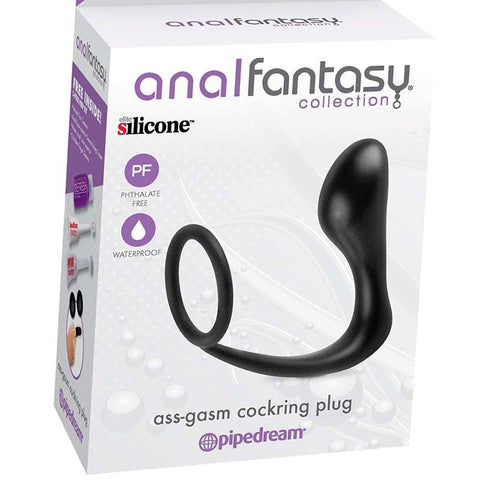 Anal Fantasy Collection Ass Gasm Cockring Plug - Prostate Toys