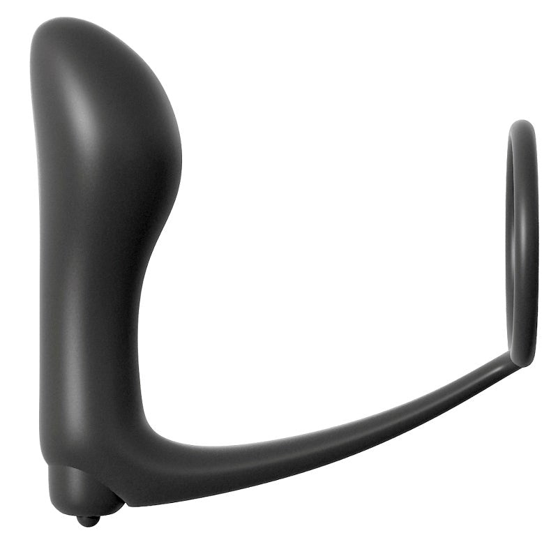 Anal Fantasy Collection Ass-Gasm Cockring Vibrating Plug - - Prostate Toys