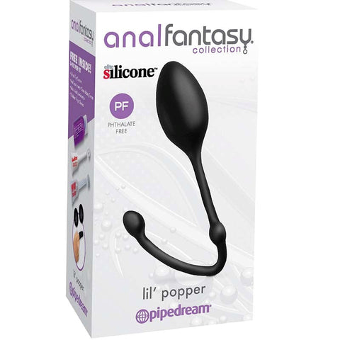 Anal Fantasy Collection Lil Popper Prostate Massager - Butt Plugs
