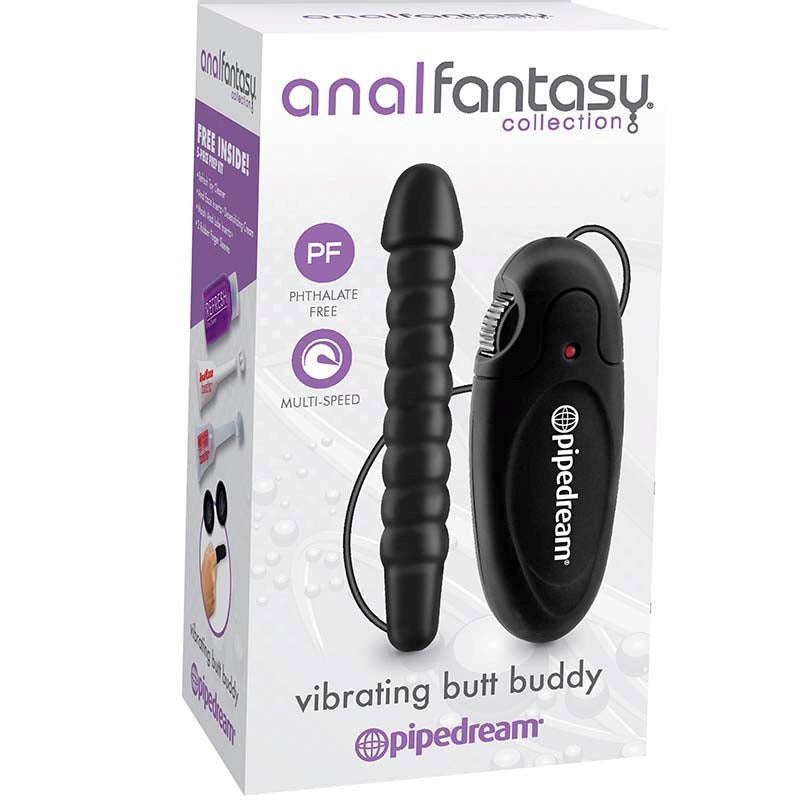 Anal Fantasy Collection Vibrating Butt Buddy - - Butt Plugs