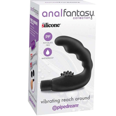 Vibrating Reach Around P Spot Plug by Pipedream Products - Butt Plugs