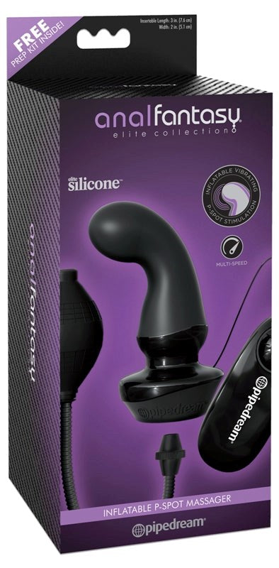 Anal Fantasy Elite Collection Inflatable P-Spot Massager - - Prostate Toys