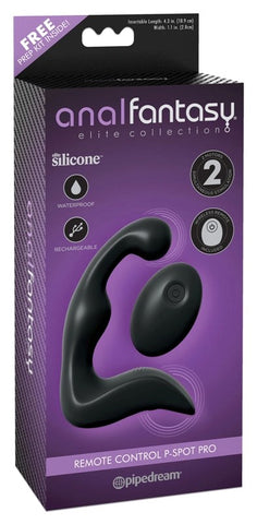 Anal Fantasy Elite Remote Control P-Spot Pro Massager - Butt Plugs