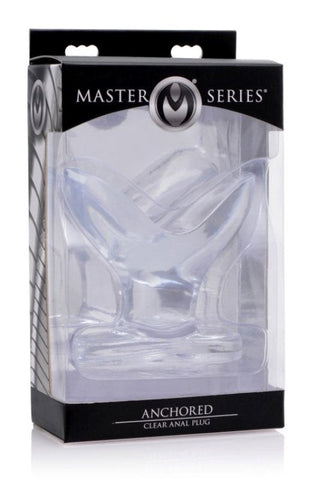Anchored Clear Anal Plug by XR Brands - Butt Plugs