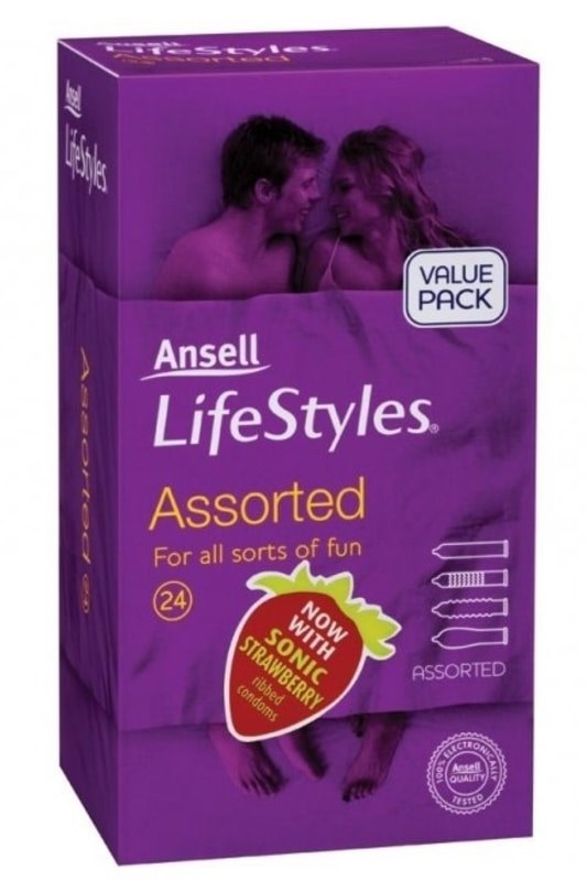 Ansell Assorted Condoms - - Condoms