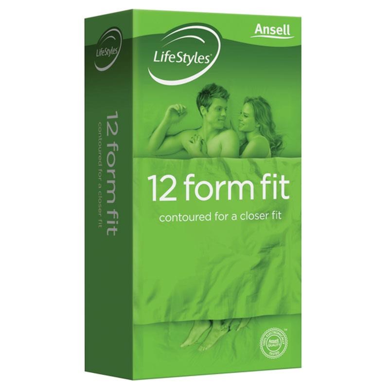 Ansell Lifestyles 12s Form Fit - - Condoms