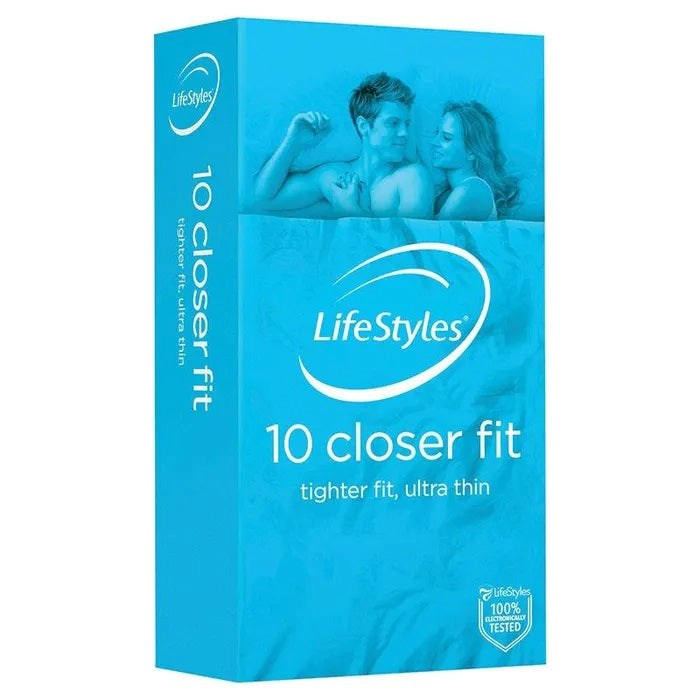 Ansell LifeStyles Closer Fit 10 pack - - Condoms